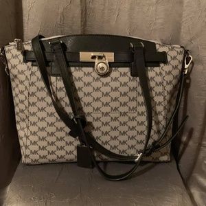 Michael Kors Hamilton Traveler Large Zip Satchel